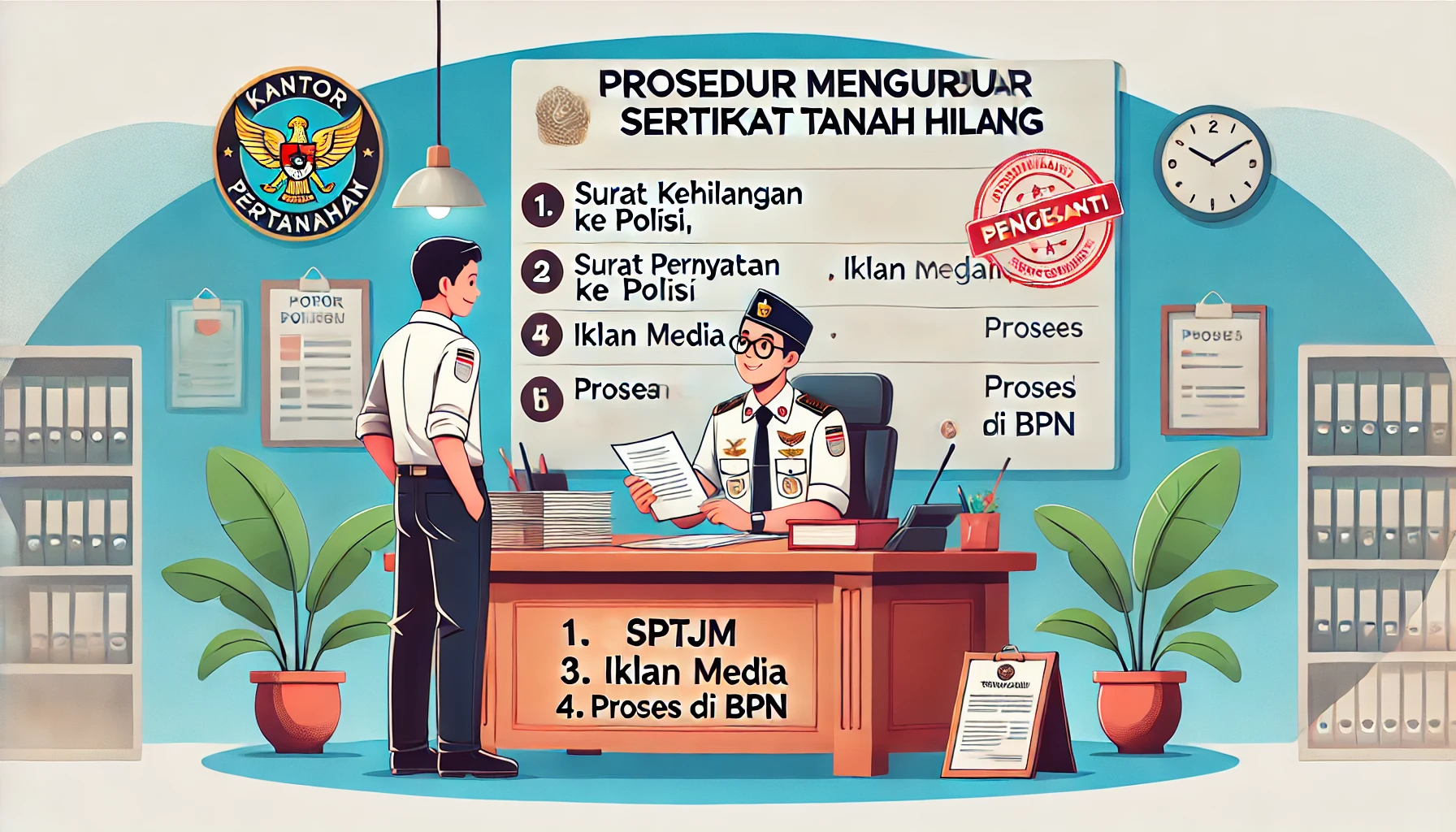 Jangan Panik! Ini Cara Mengurus Sertifikat Tanah yang Hilang dan Biayanya